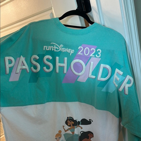 Disney RunDisney 2023 Passholder Jersey - Teal and White - Picture 6 of 6